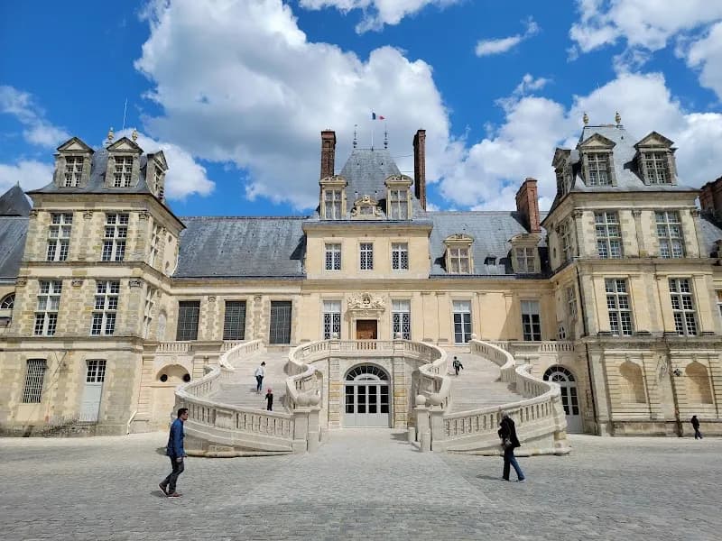 Château de Fontainebleau castle in Melun, IDF