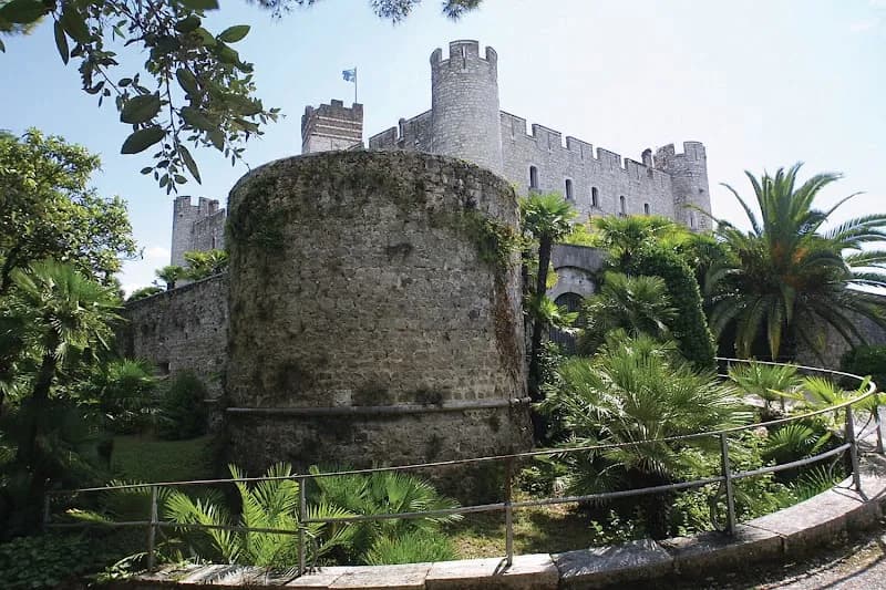 View of Château de Villeneuve in Villeneuve-Loubet, PACA