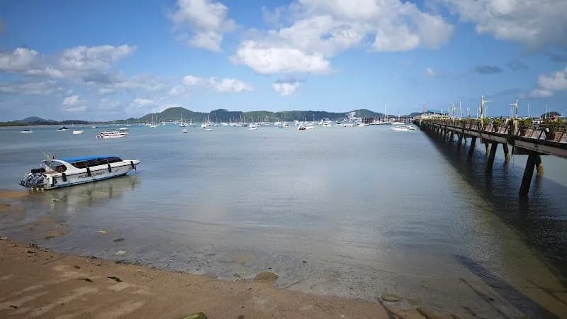 View of Chalong Pier Meeting Point in Phuket, PKT