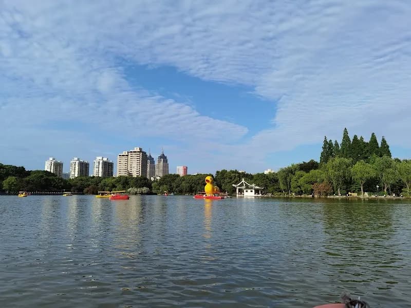 Changfeng Park park in Putuo, SH