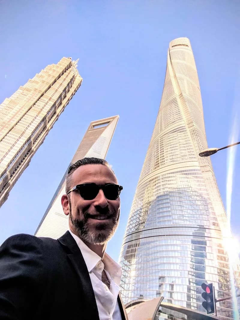 View of Changning Sports Center in Changning, SH