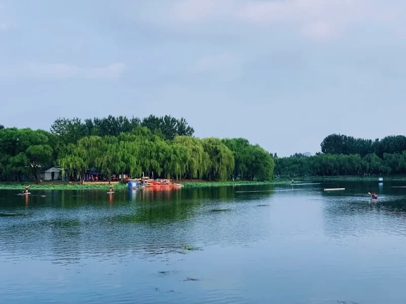 View of Chaoyang Park in Beijing, BJ