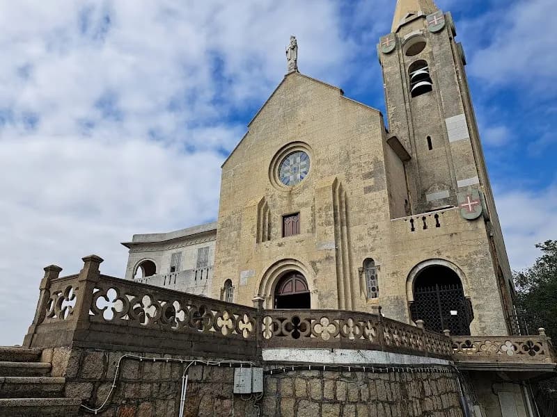 View of Chapel of Our Lady of Penha in Macau, MAC