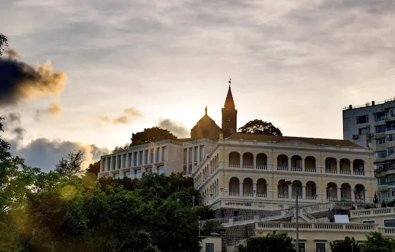 View of Chapel of Our Lady of Penha in Macau, MAC