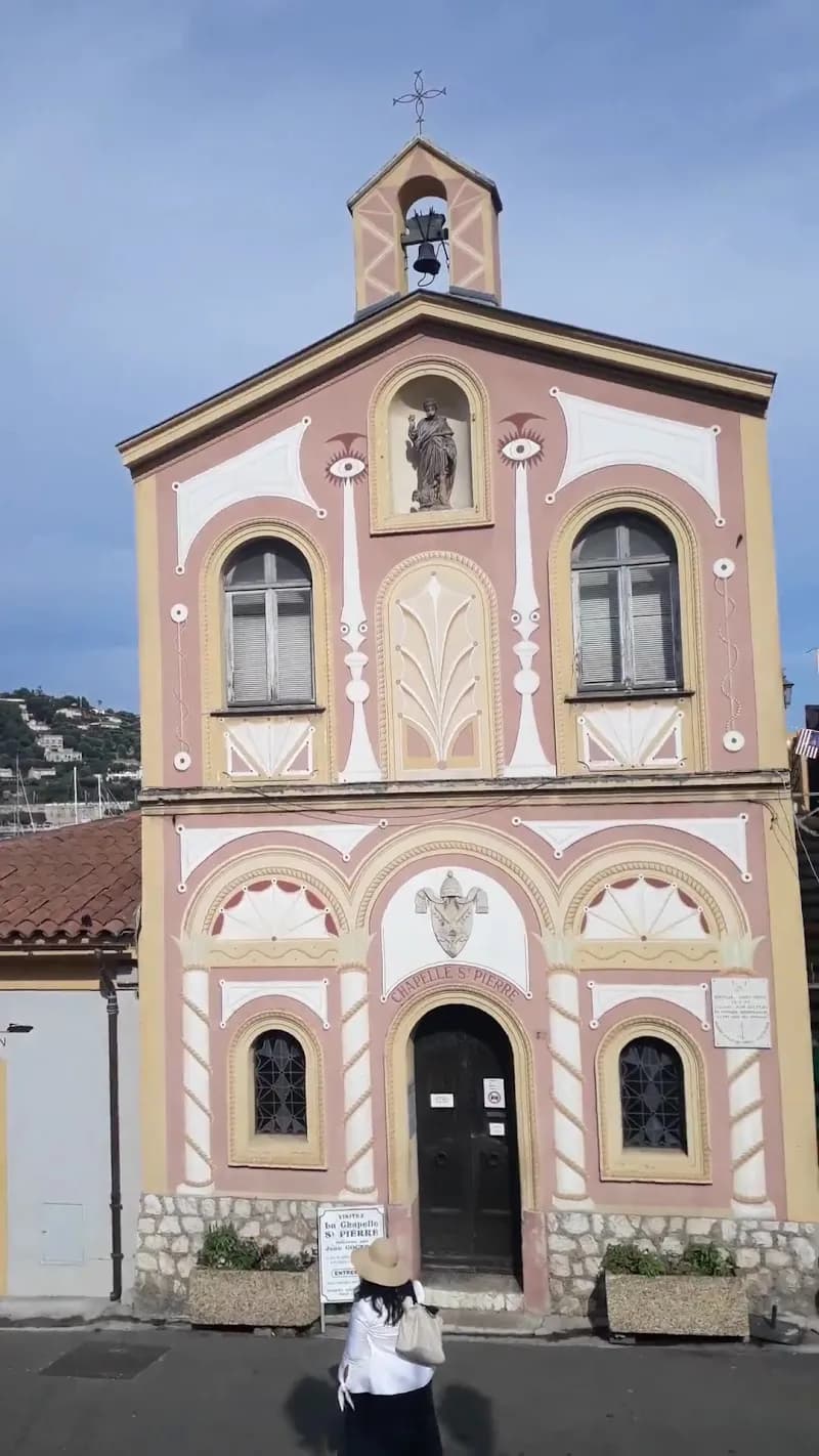 View of Chapelle Saint-Pierre de Villefranche-sur-Mer in Villefranche-sur-Mer, PACA