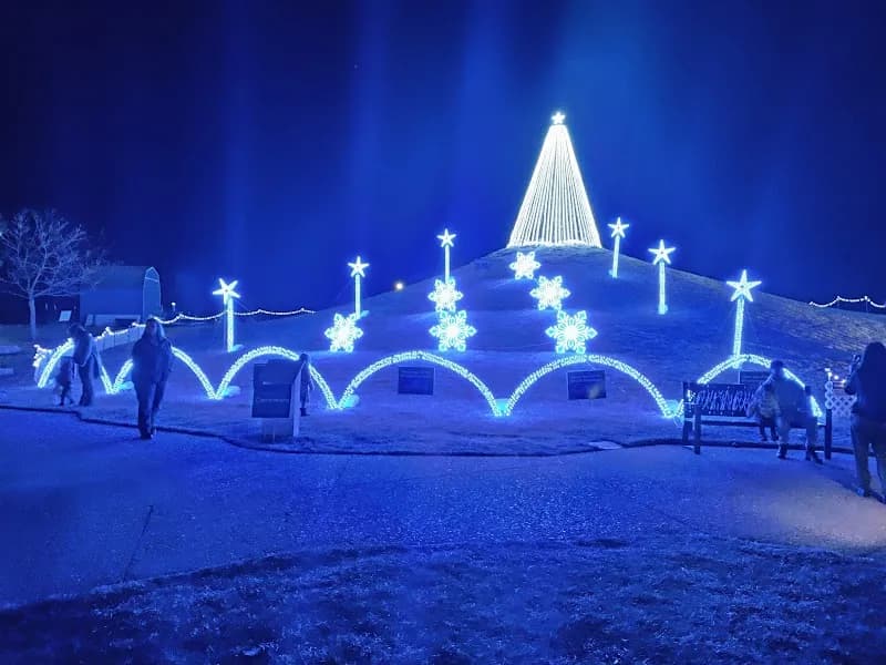 View of Chapungu Sculpture Park at Centerra in Colorado Springs, CO