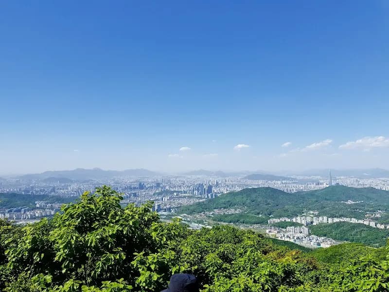 View of Cheonggyesan Mountain Park in Gwacheon, GG