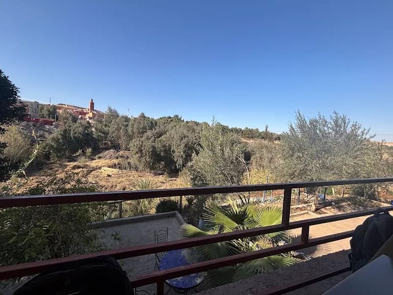 View of Chez Aisha Cafe in Lalla Takerkoust, MS