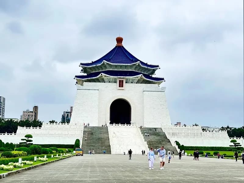 View of Chiang Kai-shek Memorial Hall in Taipei, TPE