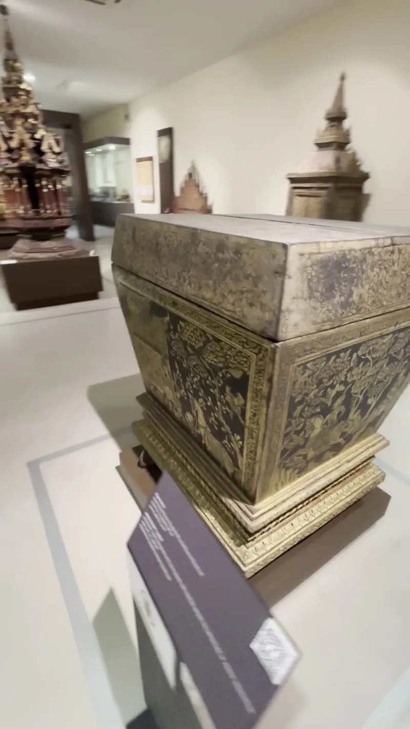 View of Chiang Mai National Museum in Chiang Mai, CM