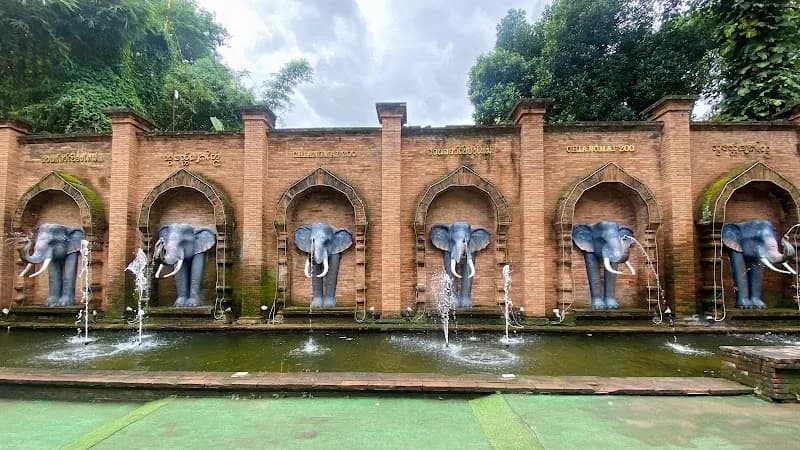 View of Chiang Mai Zoo in Chiang Mai, CM