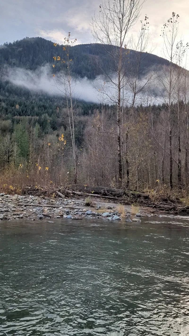 View of Chilliwack River Provincial Park in Chilliwack, BC