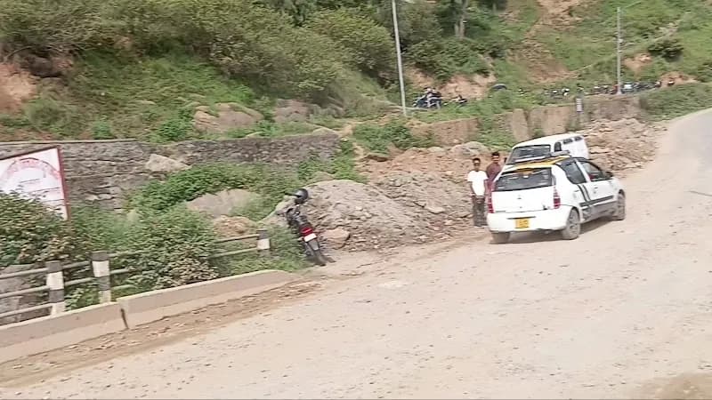 View of Chobhar Gorge in Kirtipur, Bagmati