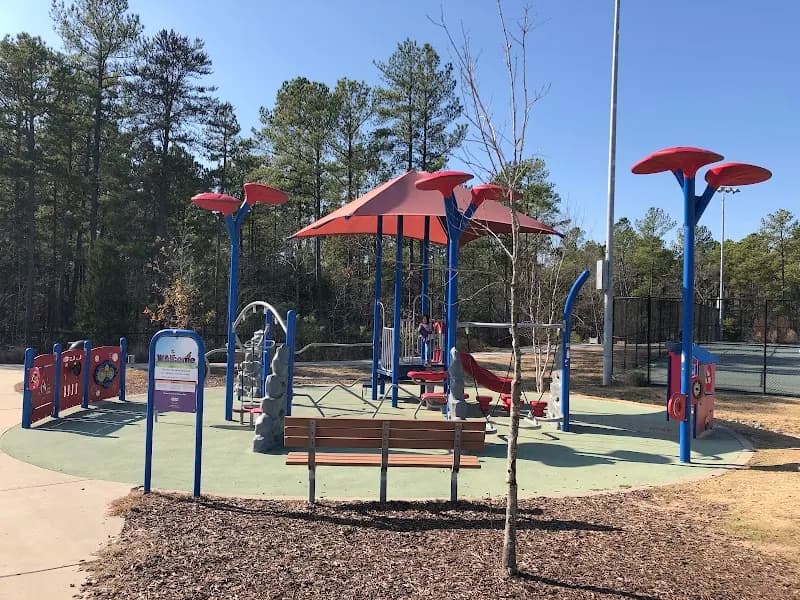 View of Church Street Park in Morrisville, NC