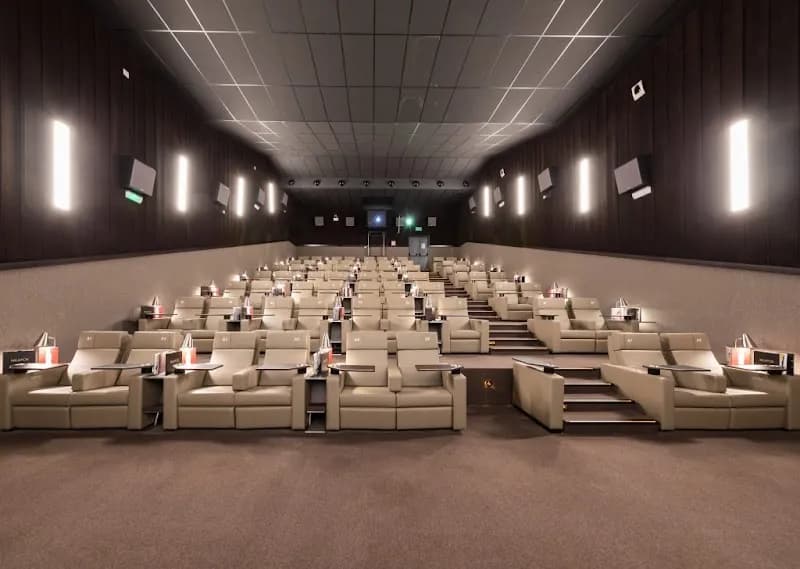 View of Cine Yelmo Isla Azul in Leganés, Madrid