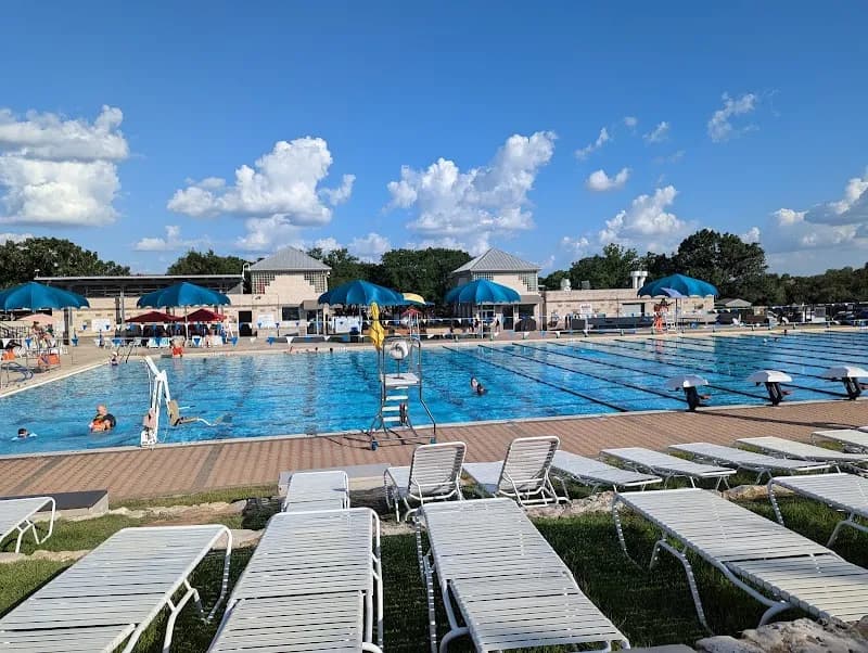 View of Circle C Swim Center in Circle C Ranch, TX
