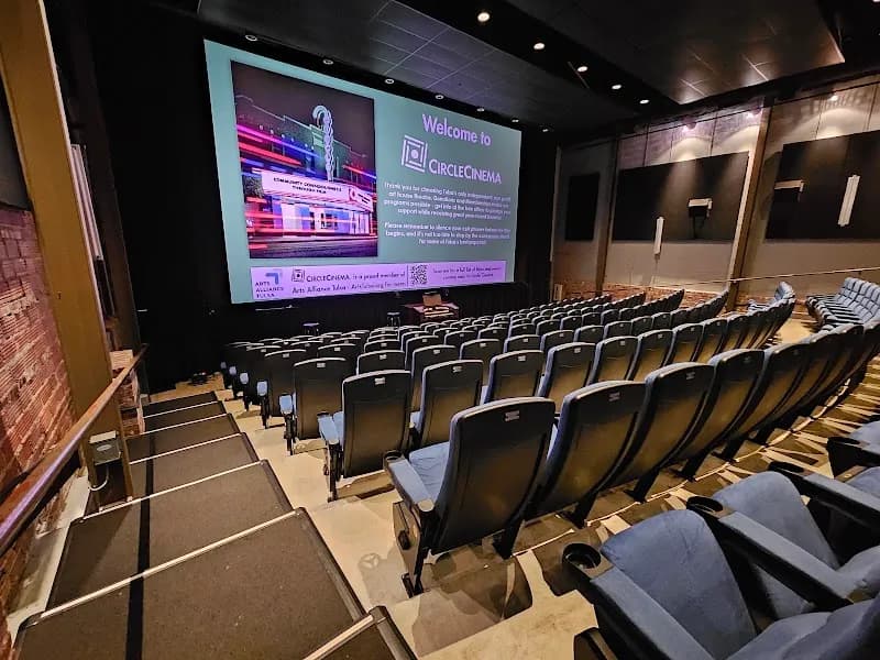 View of Circle Cinema in Tulsa, OK