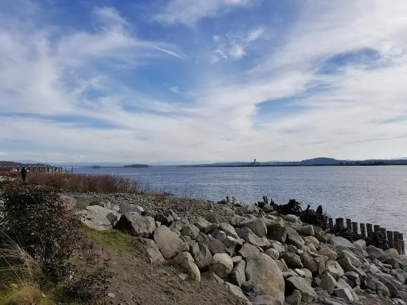 View of City of Vancouver Water Resources Education Center in Vancouver, WA