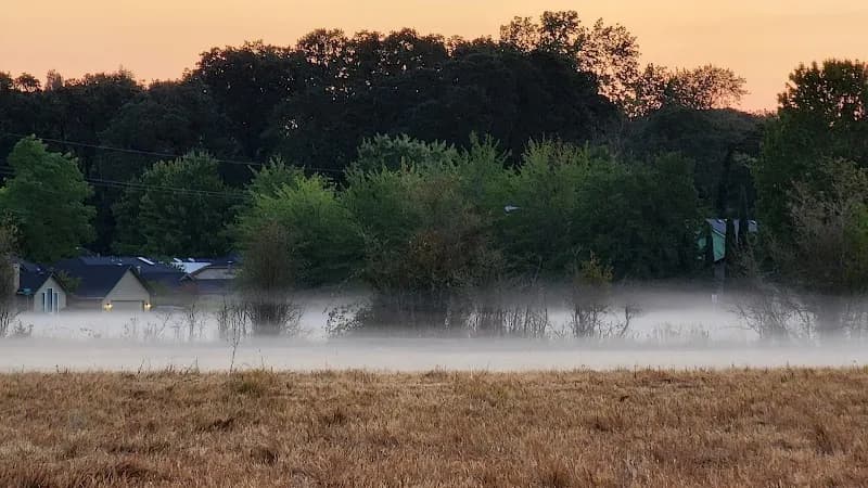 View of City Park in Fort Collins, CO