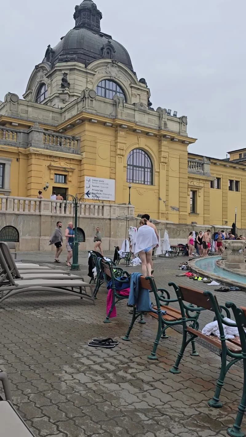 View of City Park in Zugló, Budapest