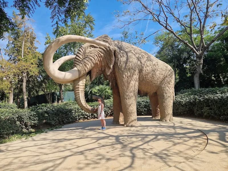 View of Ciutadella Park in Barcelona, CT