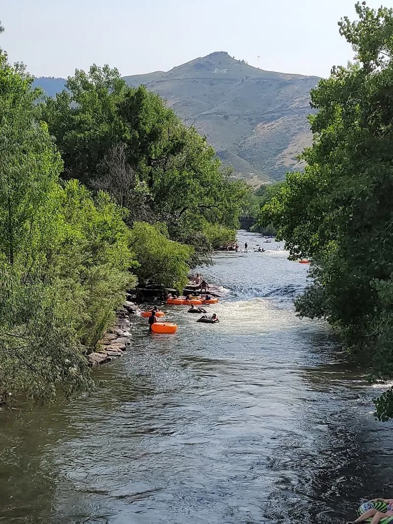 Clear Creek Trail route in Wheat Ridge, CO