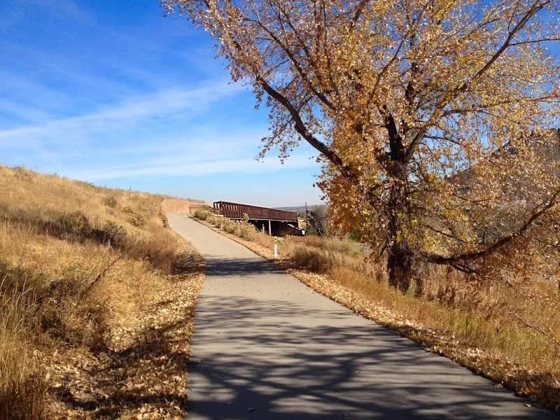 View of Clear Creek Trail in Wheat Ridge, CO