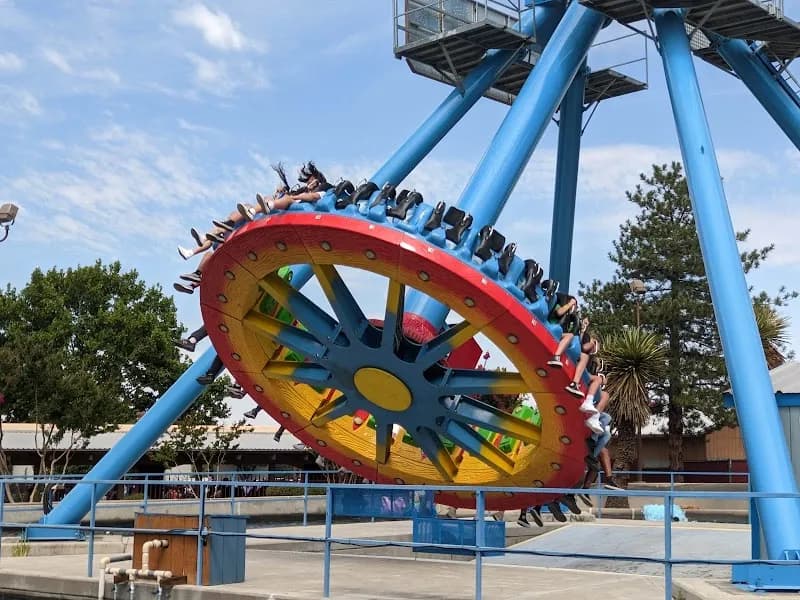 View of Cliff's Amusement Park in Albuquerque, NM