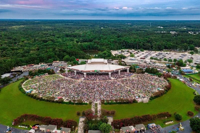 View of Coastal Credit Union Music Park at Walnut Creek in Rolesville, NC