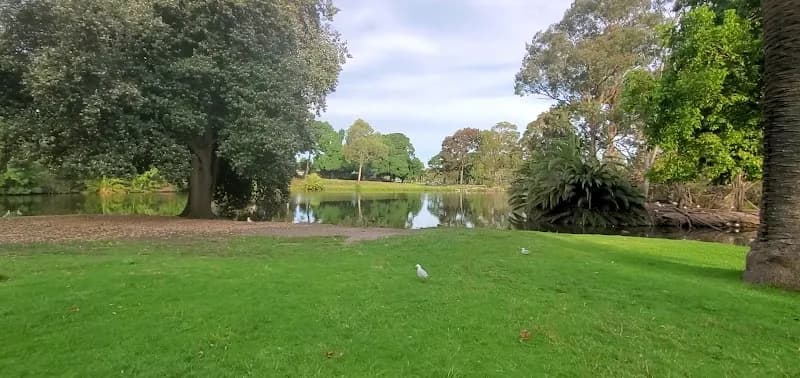 View of Coburg Lake Reserve in Coburg, VIC