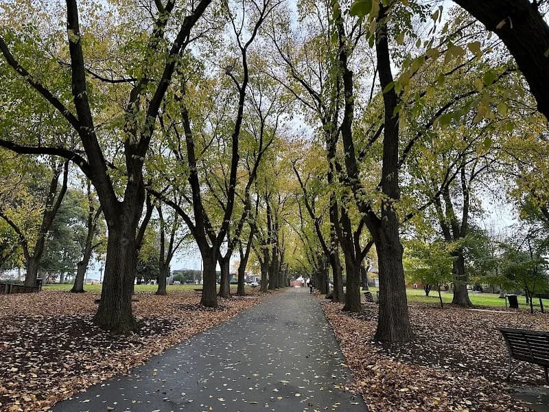 View of Coburg Lake Reserve in Coburg, VIC