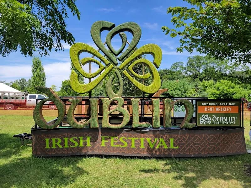 View of Coffman Park in Dublin, OH