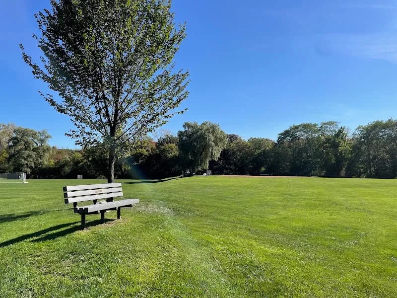 View of Cold Spring Park in Newton, MA