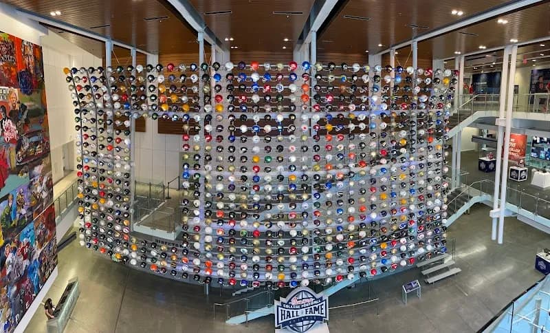 View of College Football Hall of Fame in Atlanta, GA