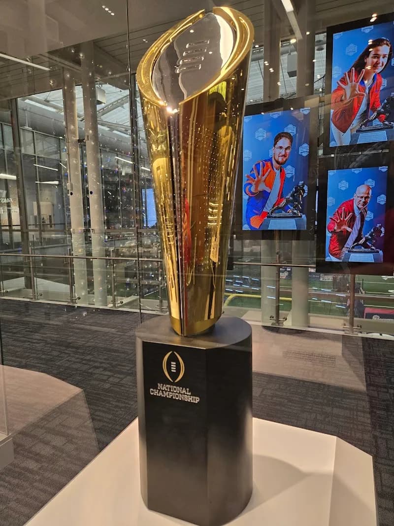 View of College Football Hall of Fame in Atlanta, GA
