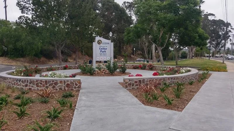 Collier Park city park in La Mesa, CA