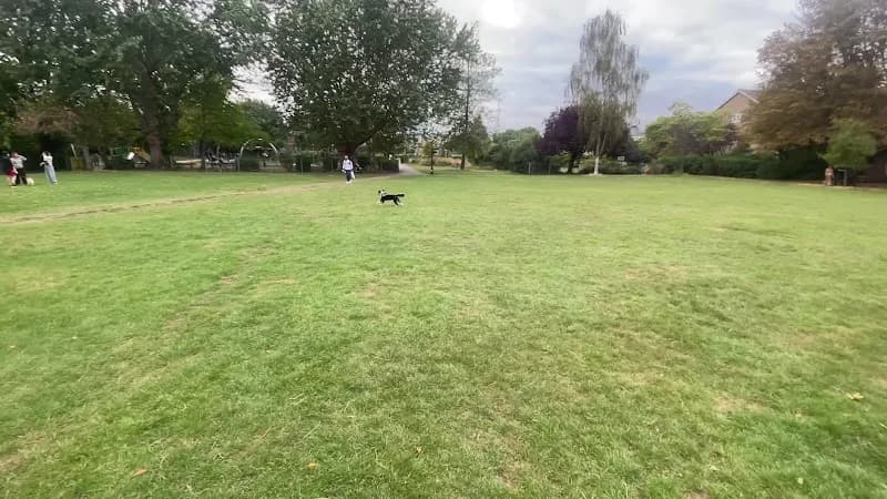 View of Colliers Wood Recreation Ground in Merton, London