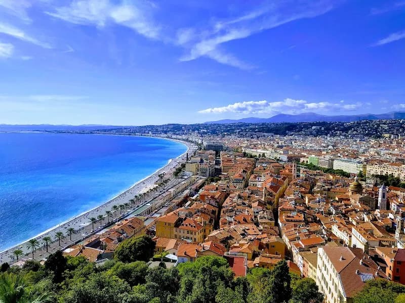 View of Colline du Château in Nice, PAC