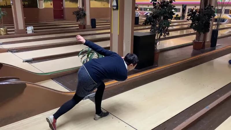 View of Commodore Lanes in Vancouver, BC