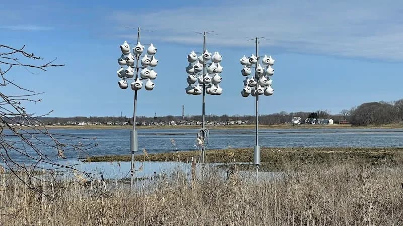 View of Connecticut Audubon Society Coastal Center at Milford Point in Mystic, CT