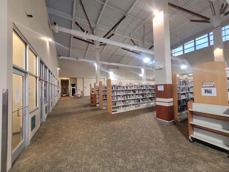 View of Cooper Memorial Library in Clermont, FL