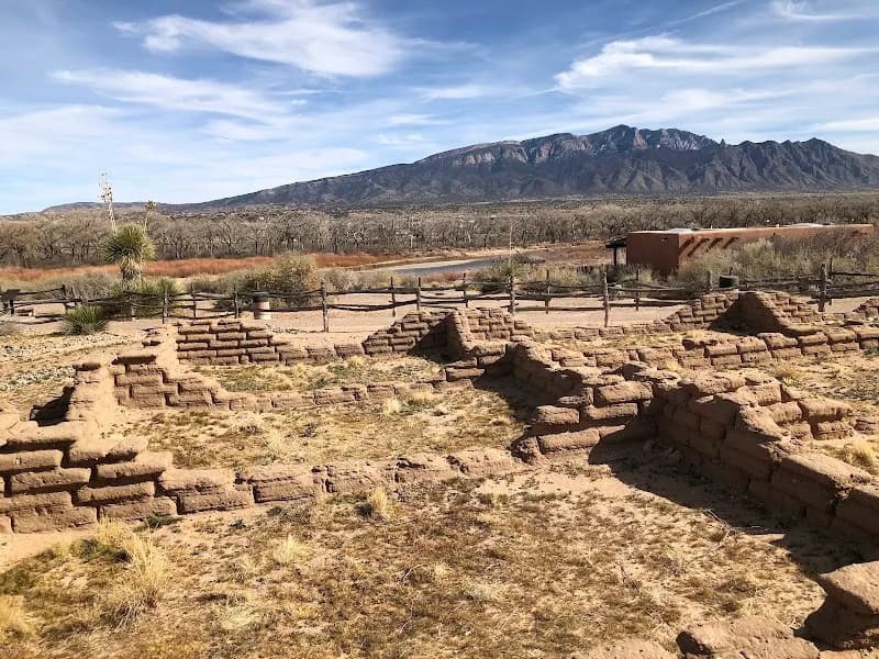 View of Coronado Historic Site in Bernalillo, NM