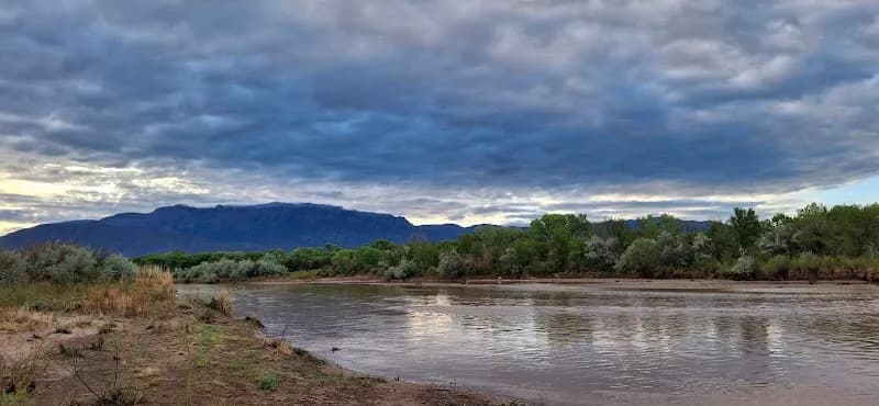 Corrales Bosque Preserve hiking area in Corrales, NM