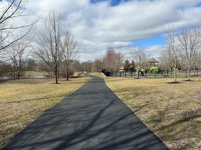 View of Corwin-Nixon Park in Lebanon, OH