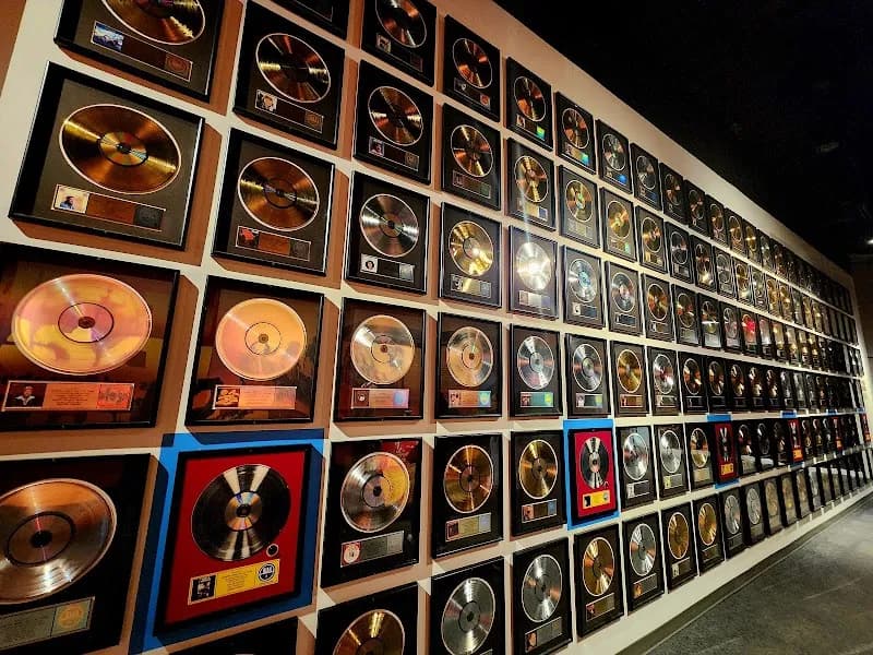 View of Country Music Hall of Fame and Museum in Nashville, TN
