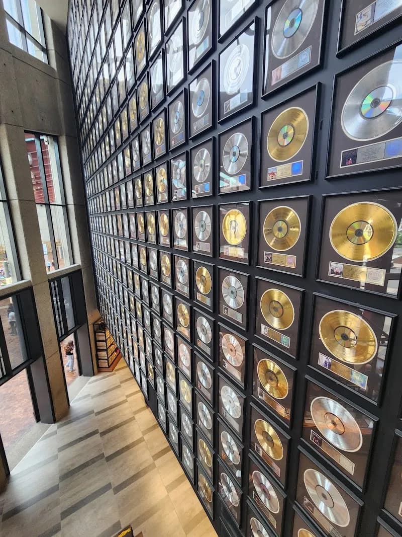 View of Country Music Hall of Fame and Museum in Nashville, TN