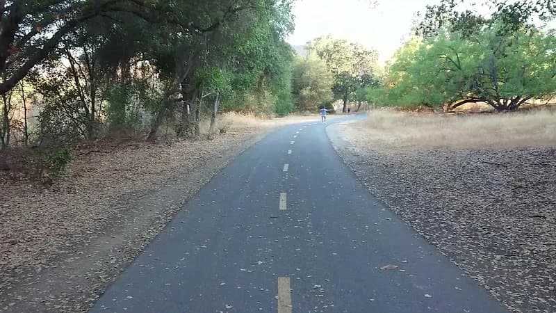 View of Coyote Creek Trail - Silver Creek Section in Silver Creek Valley, CA