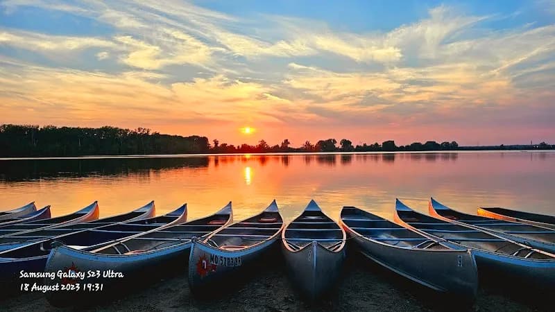 View of Creve Coeur Lake Memorial Park in Creve Coeur, MO