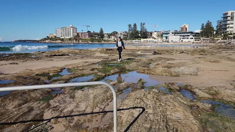 View of Cronulla Beach Rock Pool in Cronulla, NSW