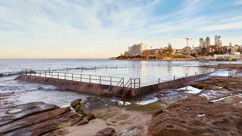 View of Cronulla Beach Rock Pool in Cronulla, NSW